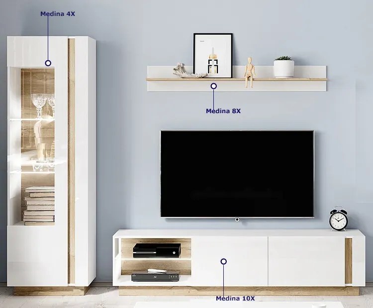 Komplet mebli do salonu Parys 3X