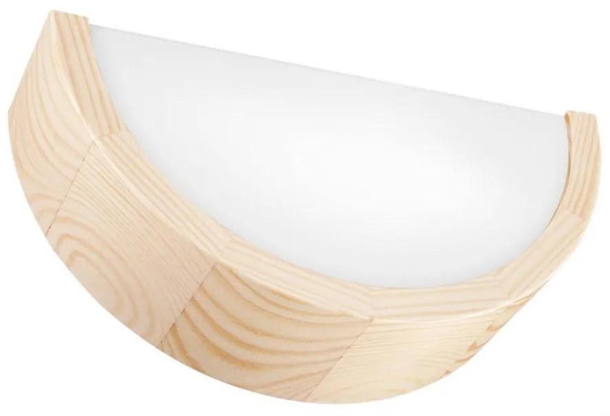 Kinkiet NATURAL 1xE27/60W/230V sosna