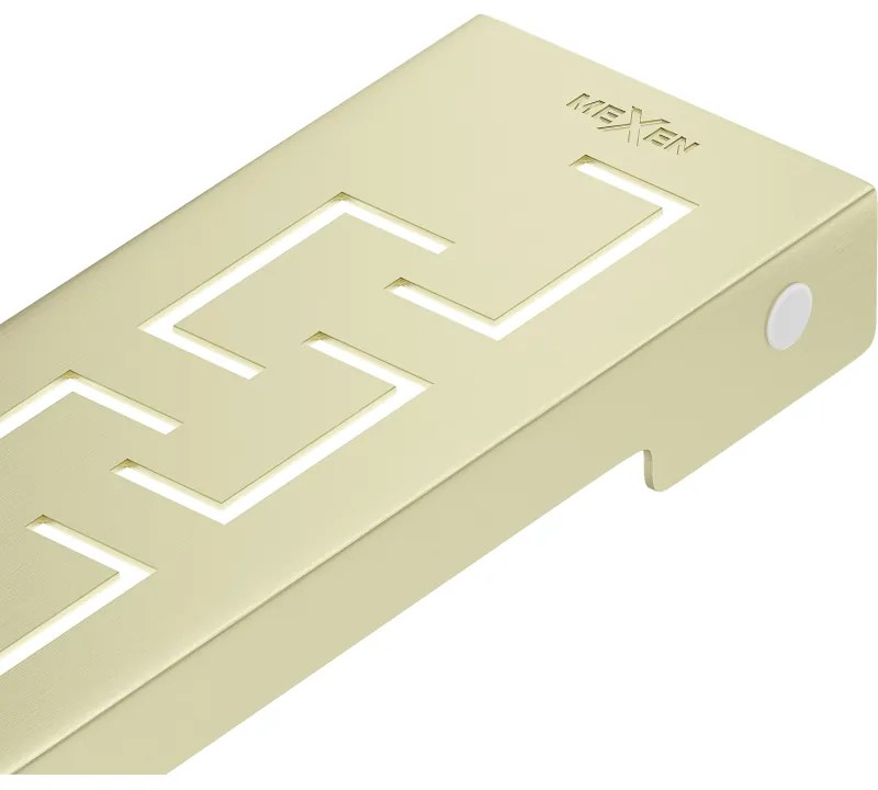 Mexen Flat M15 maskownica do odpływu liniowego 80 cm, złota szczotkowana - 1A24080