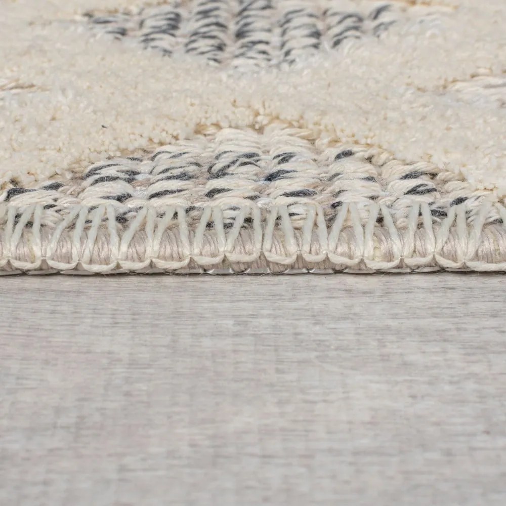 Szarobeżowy dywan odpowiedni do prania 116x170 cm Everette – Flair Rugs