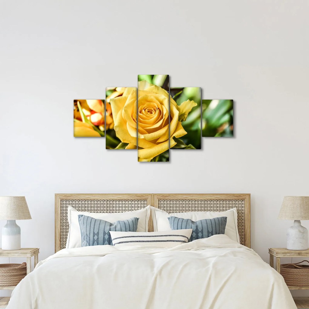 Obraz róży (125x70 cm)