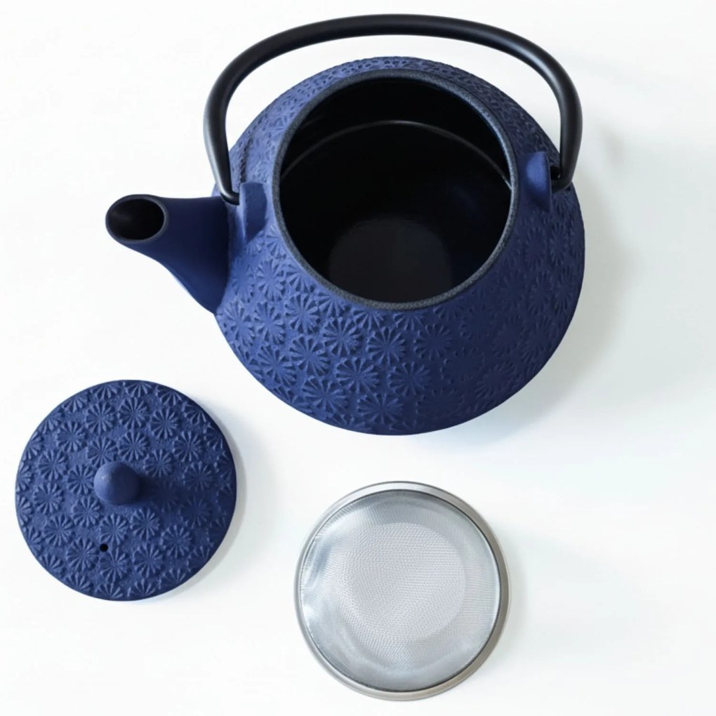 Czajnik żeliwny z zaparzaczem TAKI, 1000 ml