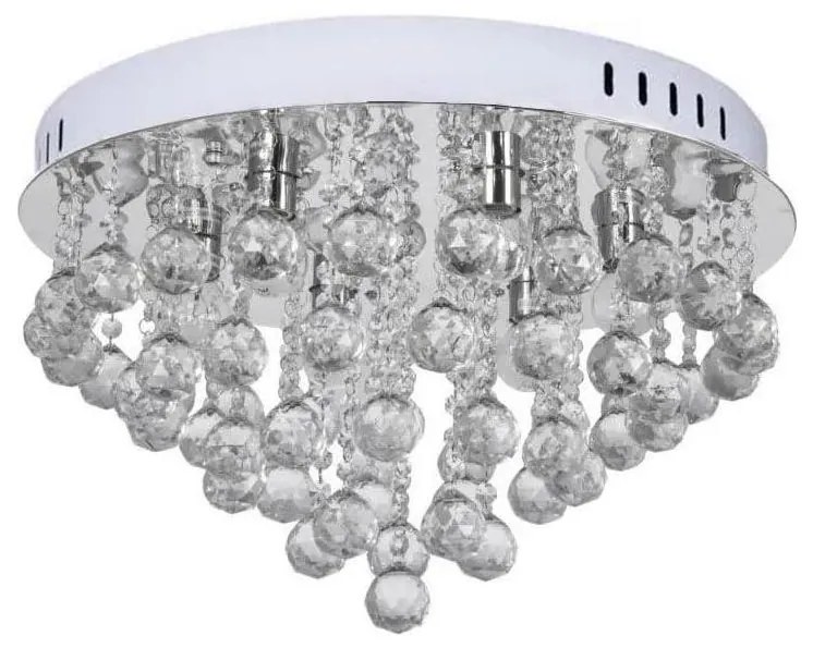 Lampa sufitowa kryształowa 6xE14/60W/230V