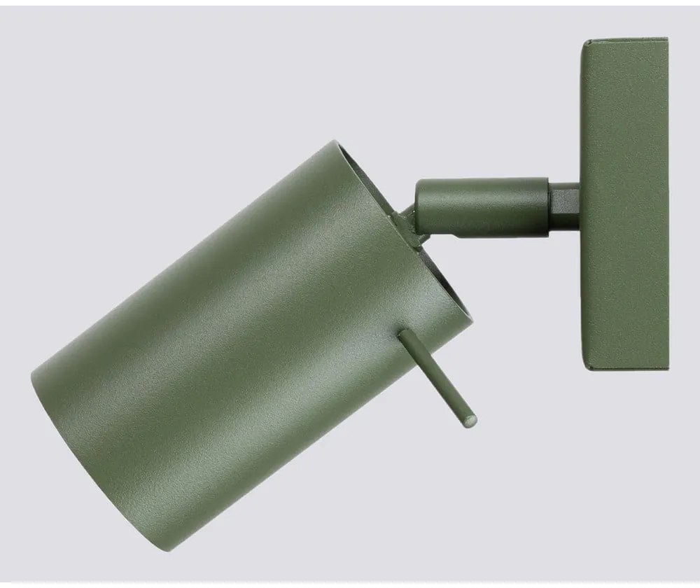 Zielona lampa punktowa 8x16 cm Etna – Sollux