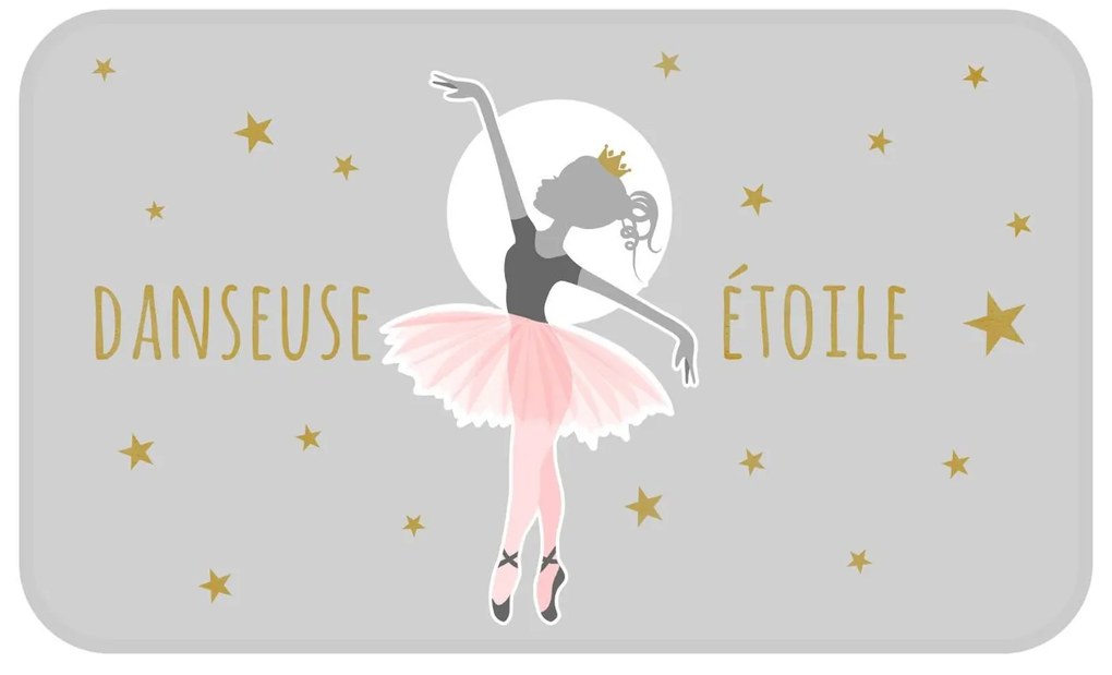 Dywan dla dzieci DANSEUSE ETOILE, 45 x 75 cm