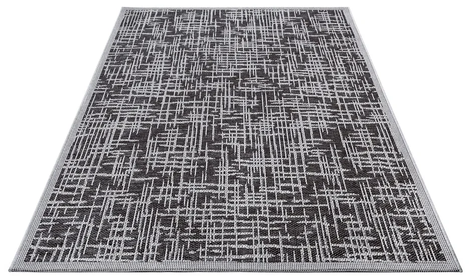 Ciemnoszary dywan odpowiedni na zewnątrz 190x290 cm Clyde Telu – Hanse Home