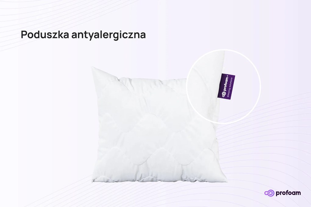 Poduszka antyalergiczna (40x40)
