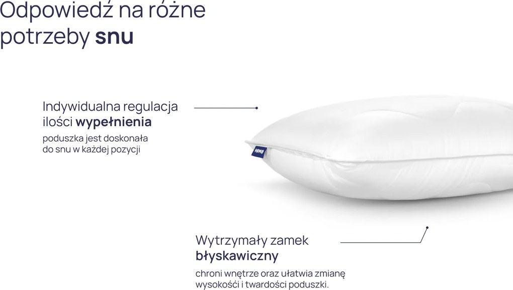 Poduszka NOMO Classic 70x80