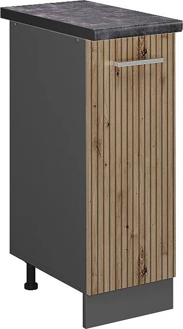 Szafka apteczna dąb rzemieślniczy 30x60x81.6 r-line