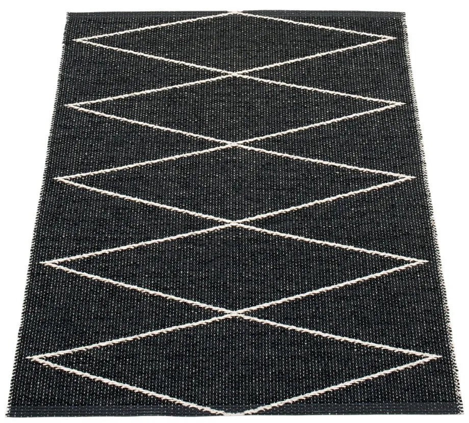 Czarny dywan odpowiedni na zewnątrz 70x100 cm Max Black – Pappelina