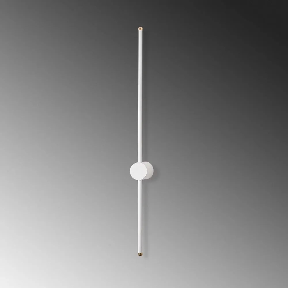 Biały kinkiet LED ø 7 cm Sword – Opviq lights