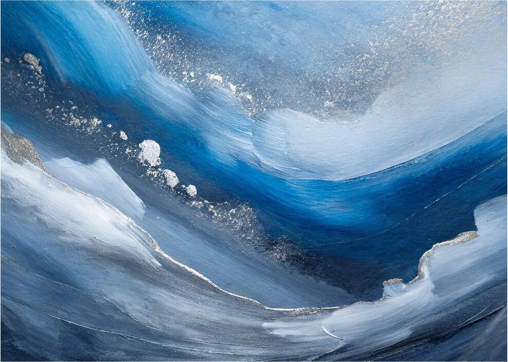 Obraz - Abstrakcja oceanu (70x50 cm)