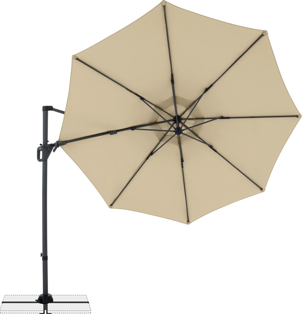 Doppler Parasol ogrodowy LIFE 310 cm z bocznym wysięgnikiem