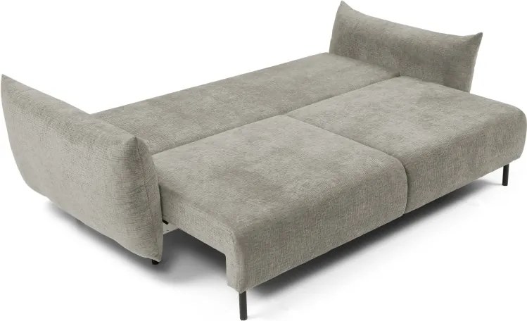 Sofa ADEL z funkcja spania i pojemnikiem SZARY OVER THE HORIZON 85