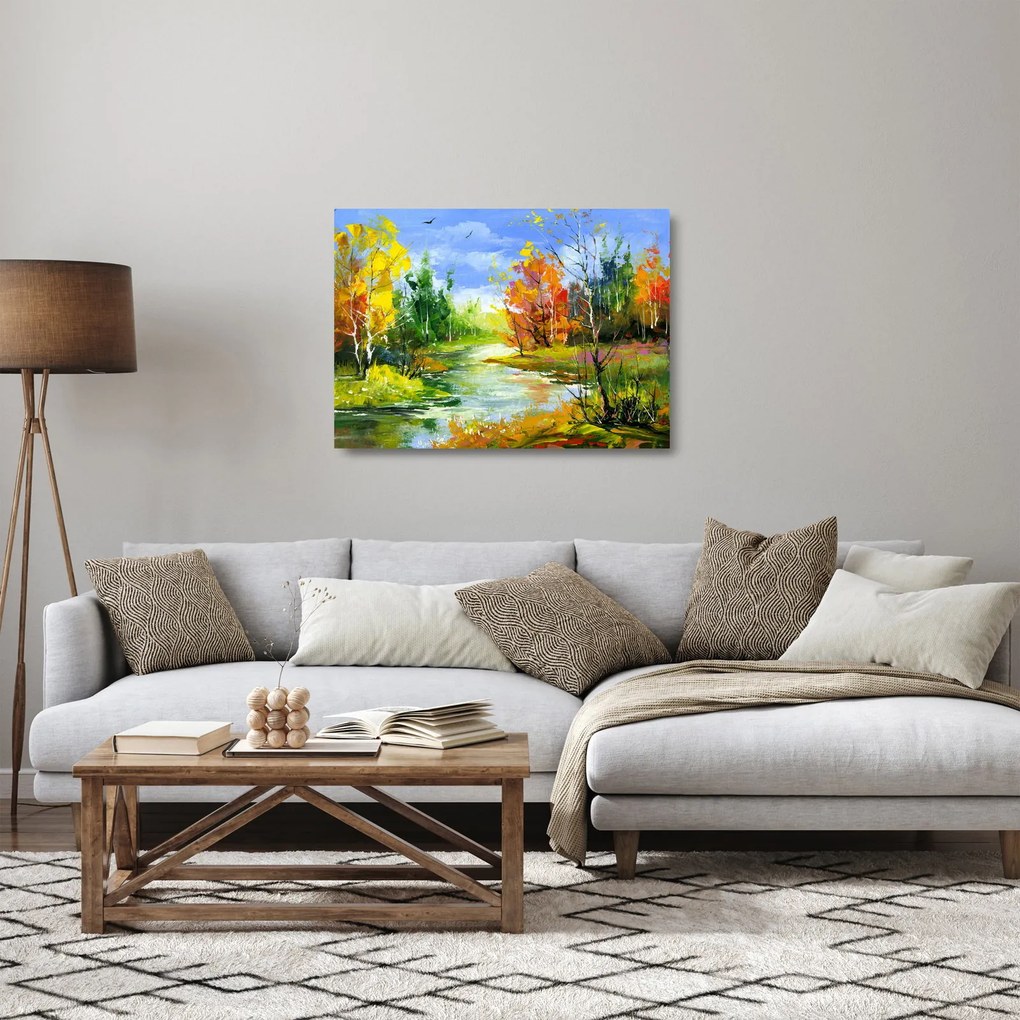 Obraz na szkle - Obraz na szkle krajobrazu (70x50 cm)