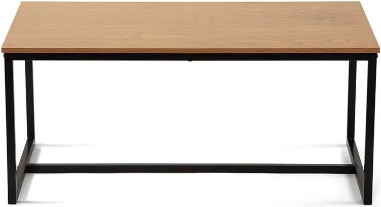 Stolik w dekorze dębu w naturalnym kolorze 47x90 cm Norden – Bonami Essentials