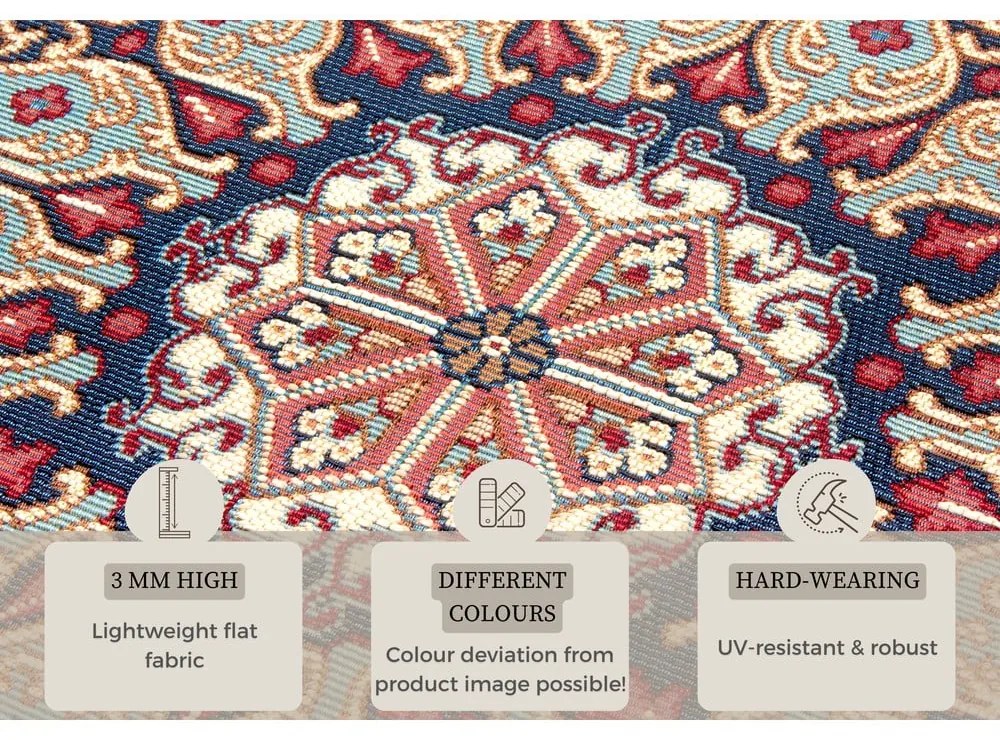 Czerwony dywan odpowiedni na zewnątrz 120x180 cm Kadi – Hanse Home