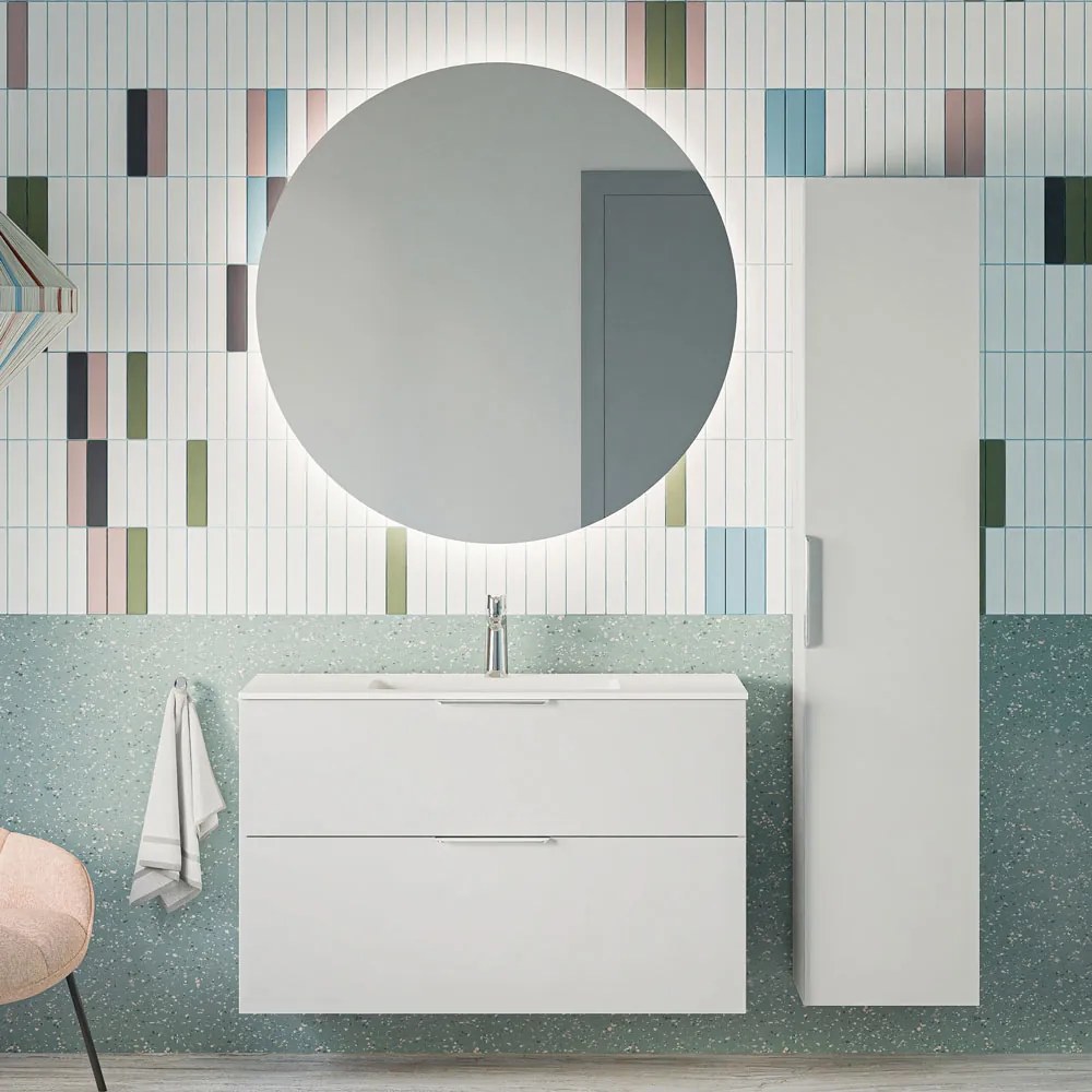 Zestaw mebli łazienkowych TIM 100 cm z umywalką