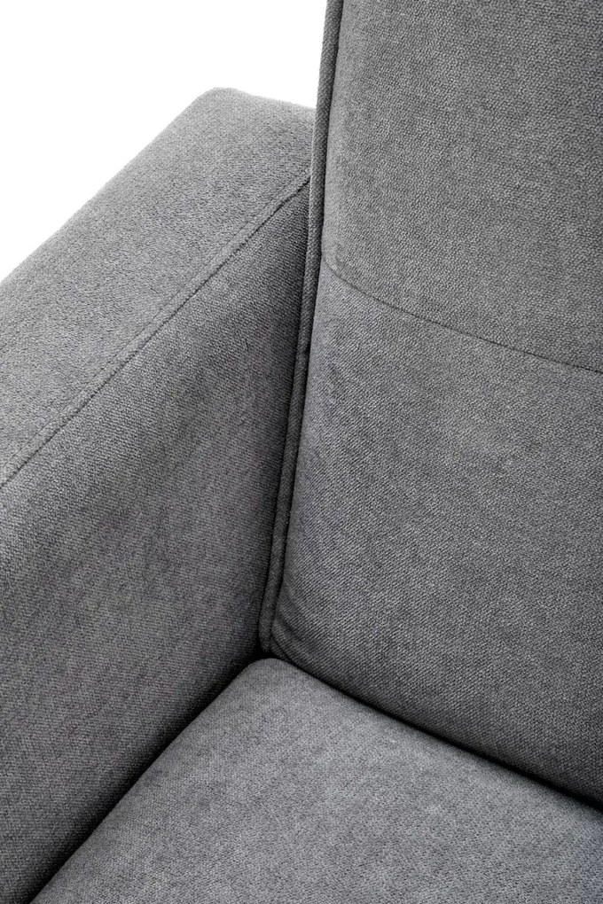 Sofa rozkładana CORNELIUS szara HALMAR