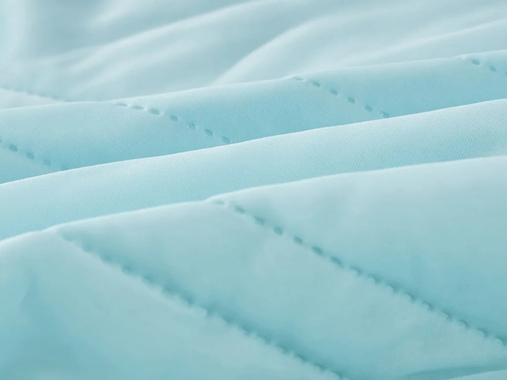 Chłodząca letnia kołdra CELIA, miętowa Rozmiar: 160 x 200 cm