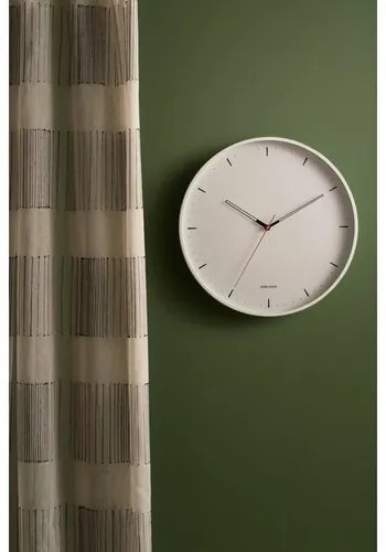 Karlsson 5940WH designerski zegar ścienny 40 cm, biały
