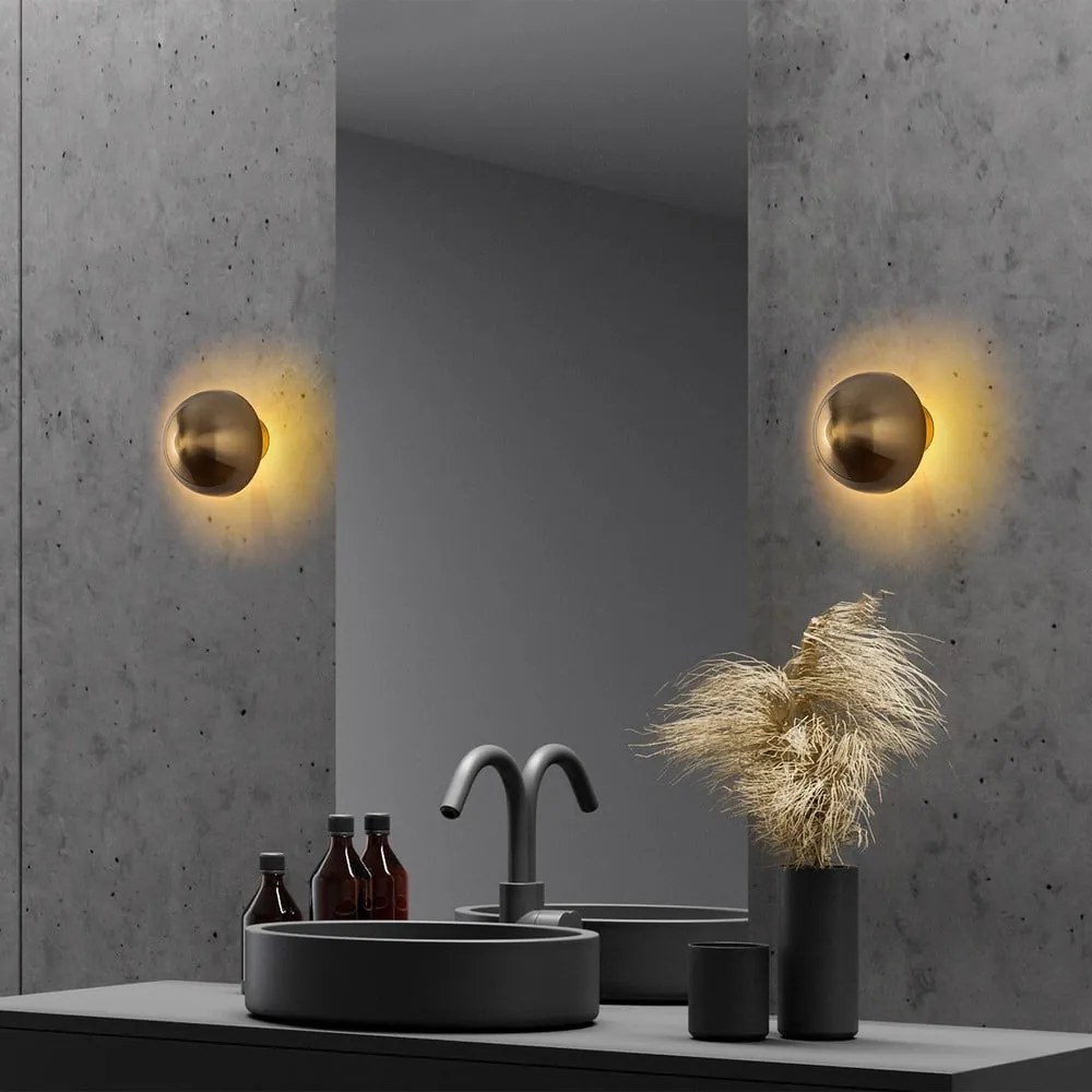 Kinkiet w kolorze brązu ø 16 cm Fungal – Opviq lights