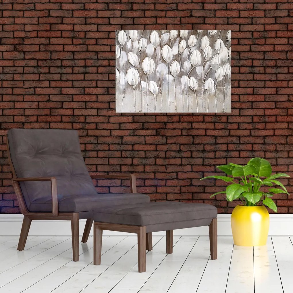 Obraz - Ułożone tulipany (70x50 cm)