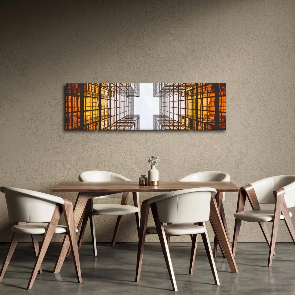 Obraz drapaczy chmur (170x50 cm)