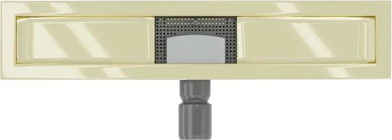 Mexen Flat korpus do odpływu liniowego 50 cm, złoty - 1515050
