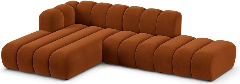 Pomarańczowy narożnik (lewostronny) Lupine – Micadoni Home