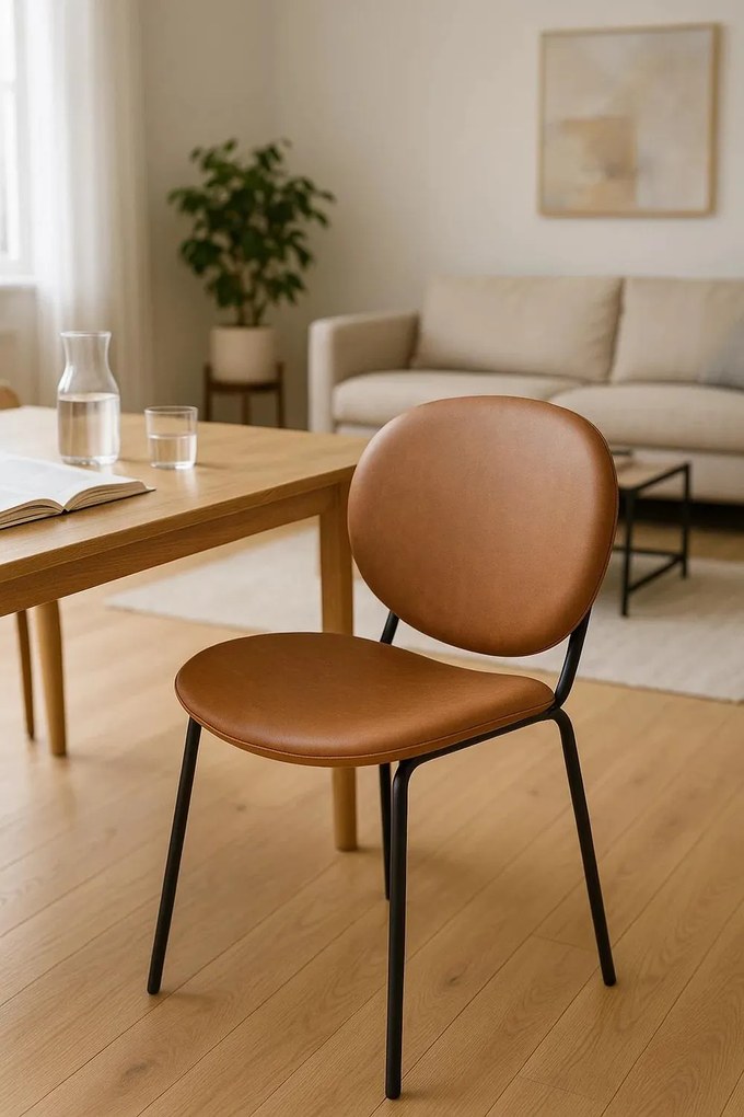 Krzeso Garry ze sztucznej skóry