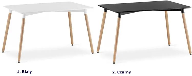 Czarny stół prostokątny - Aliew