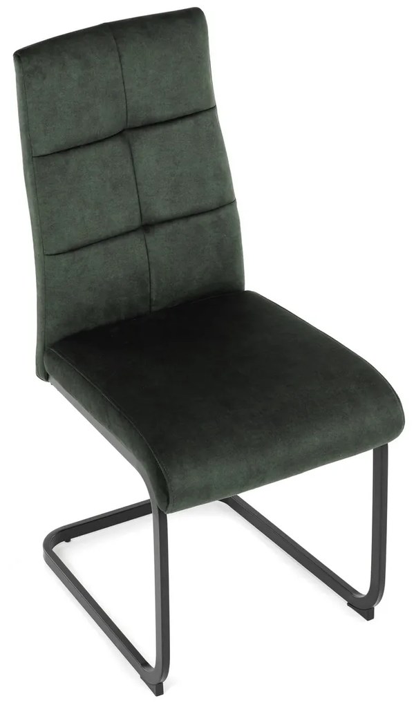 Zestaw krzeseł do jadalni Vintage DCL-D1275 GRN4,4 szt.