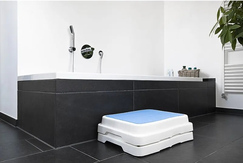 Antypoślizgowy stopień przed wannę, 50 x 40 cm