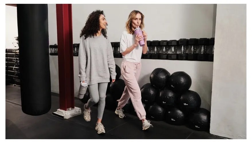 Jasnoszary termos ze słomką ze stali nierdzewnej 1,18 l Quencher H2.0 FlowState Tumbler Ash – Stanley