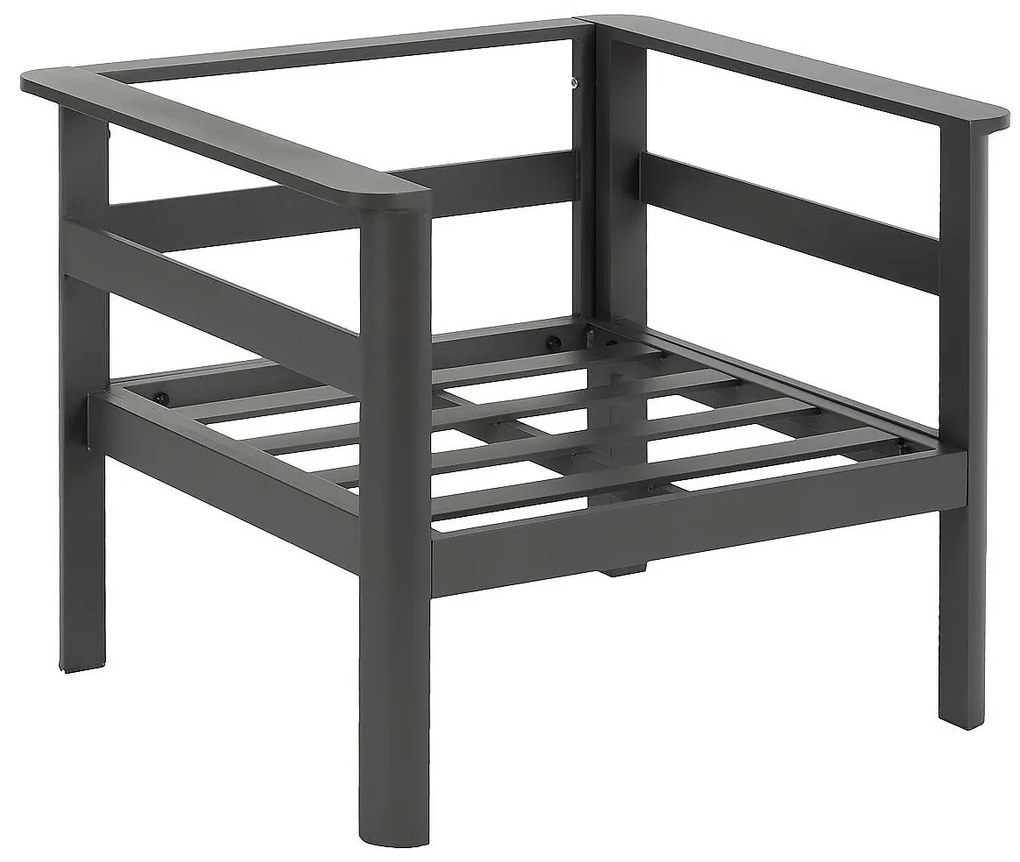 Zestaw aluminiowy NEW YORK dla 6 osób (antracyt)
