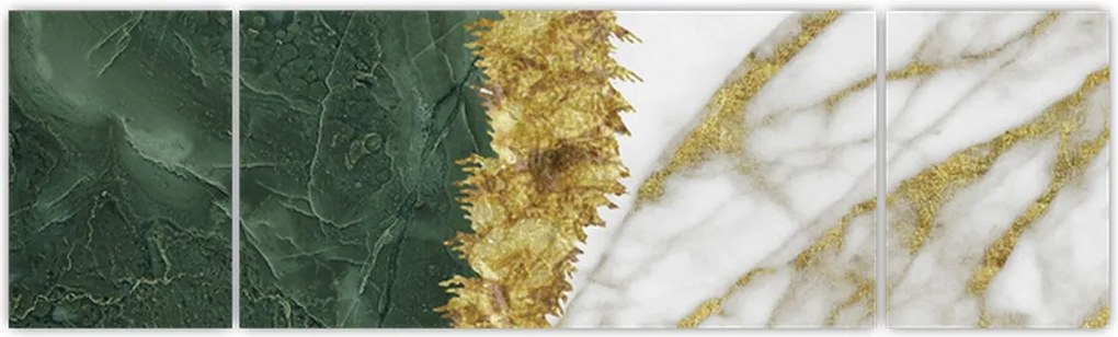 Obraz - Zielony marmur N⁰1 (170x50 cm)