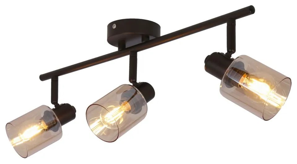 Lampa sufitowa ze szklanym kloszem 9x58 cm Agra – Candellux Lighting