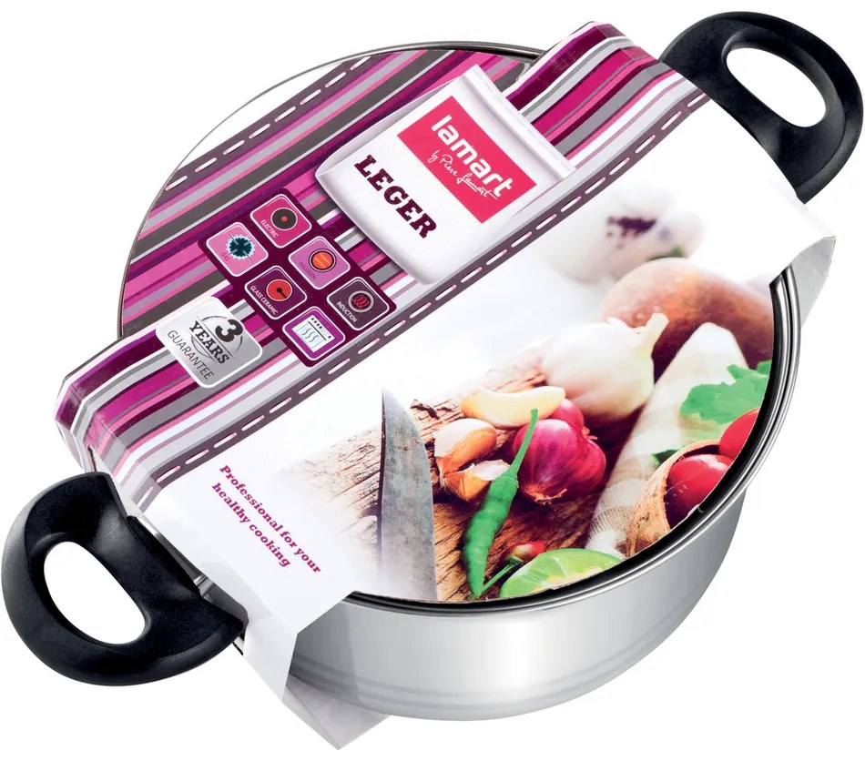 Lamart LTB1695 garnek Leger, 16  cm, śred. 16 cm