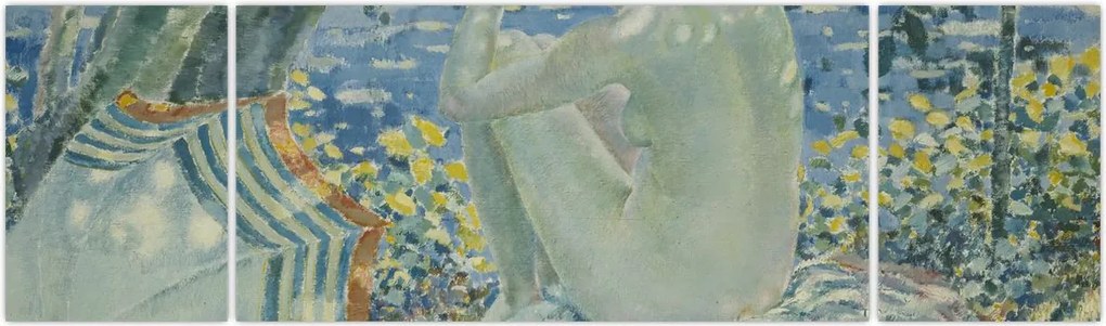 Obraz - Frederick Carl Frieseke, On the Bank, reprodukcje (170x50 cm)