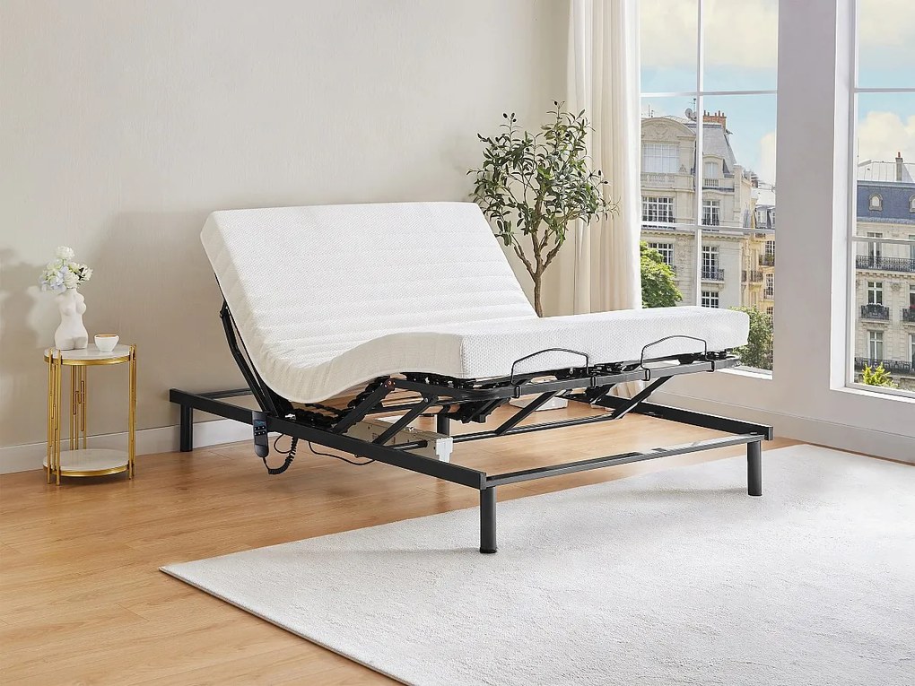 Stelaż elektryczny relaksujący 5 powierzchni do leżenia - 140 x 200 cm - silnik OKIN