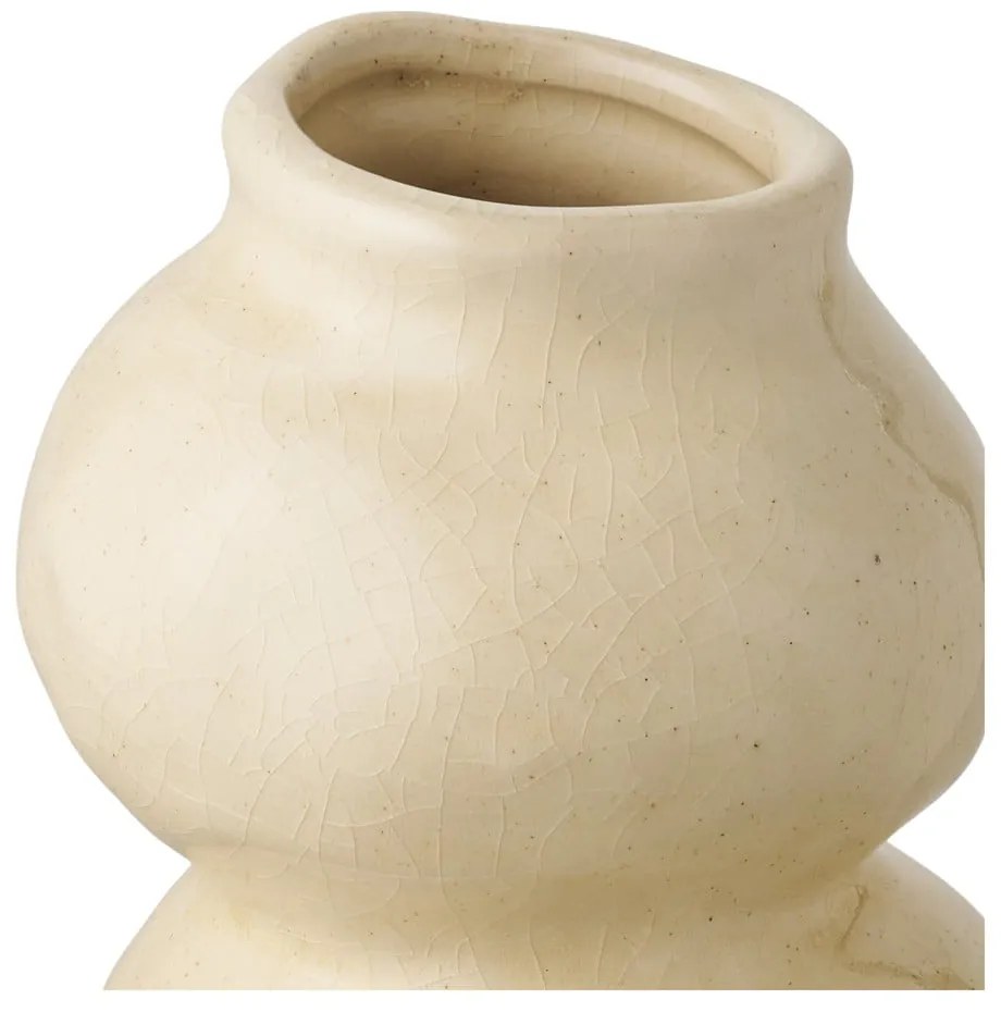 Beżowy ceramiczny wazon (wysokość 19,5 cm) Rona – House Nordic