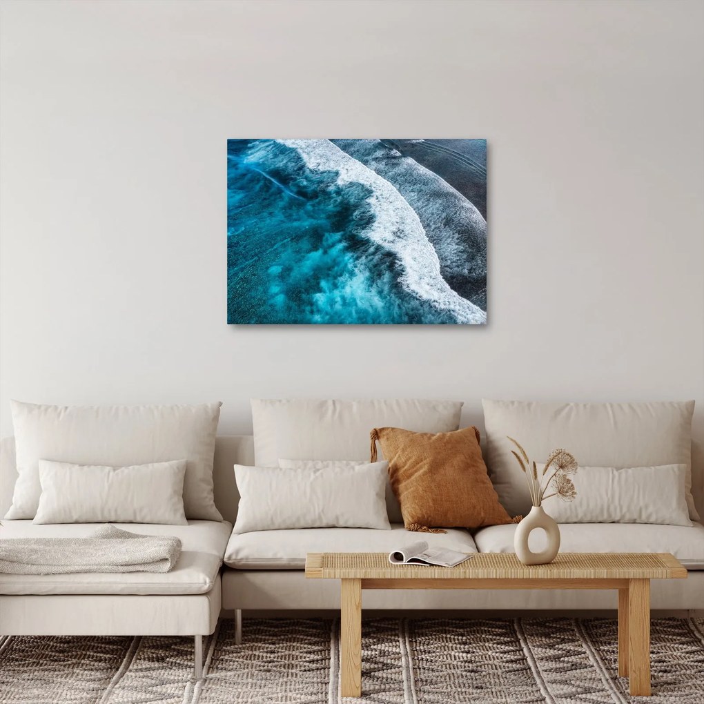 Obraz - Fale na morzu (70x50 cm)