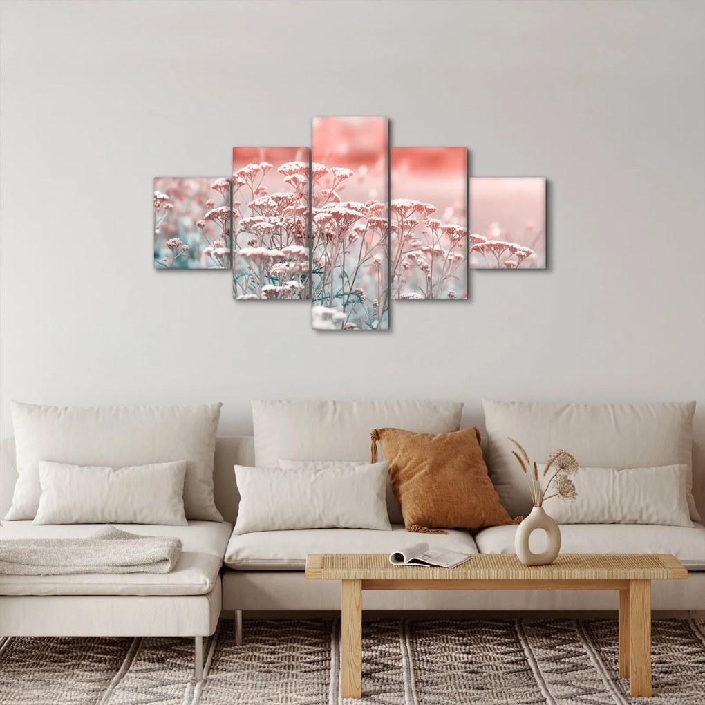 Obraz - Kwiaty polne (125x70 cm)