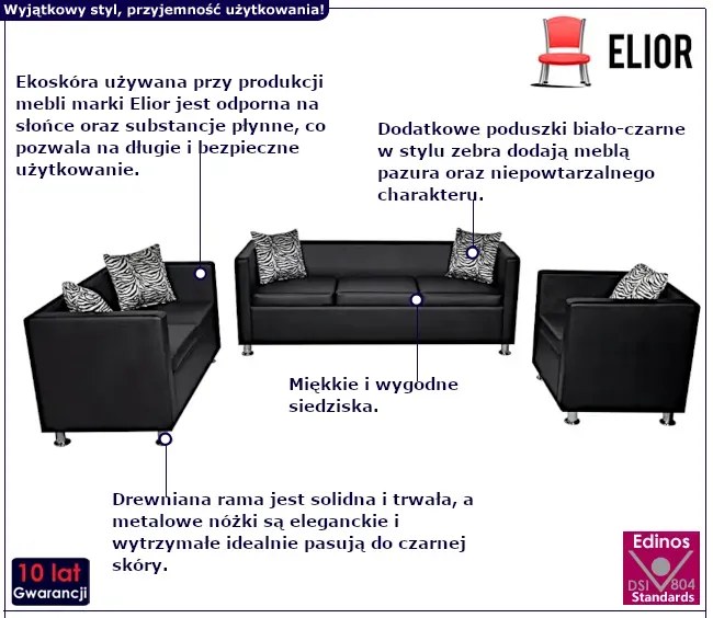 Retro wypoczynkowy zestaw do salonu M7-H05