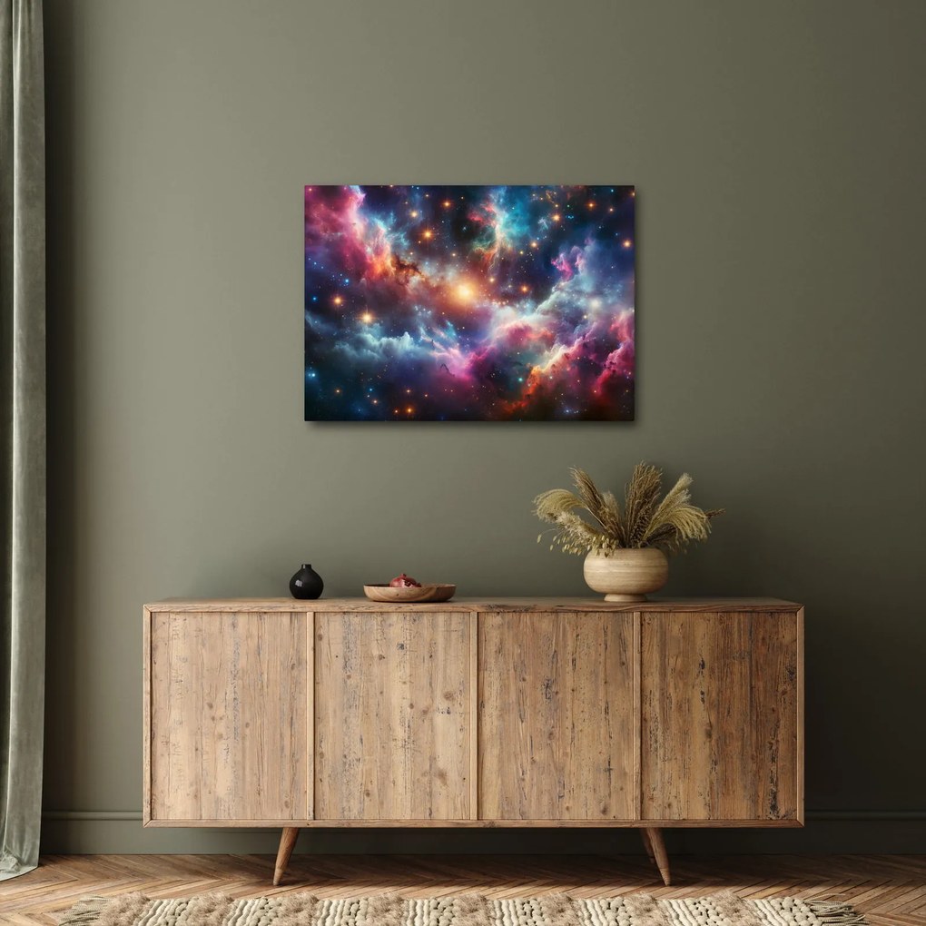 Obraz - Ciemny kosmos (70x50 cm)