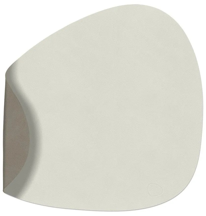 Mata stołowa ze skóry ekologicznej 37x44 cm Curve L Double Nupo – LIND DNA