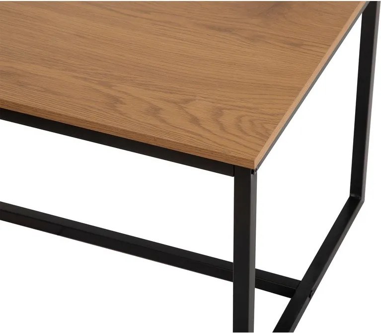 Stolik w dekorze dębu w naturalnym kolorze 47x90 cm Norden – Bonami Essentials