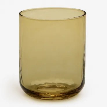 Zestaw 4 Szklanek 39,5 Cl Ze Szkła Leomie Miód Żółty - Sklum