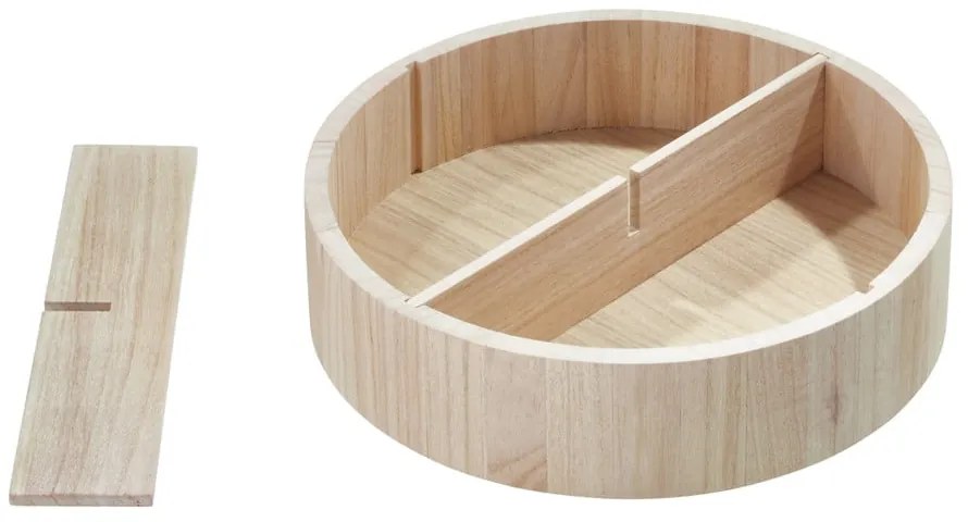 Obrotowy drewniany organizer na przyprawy Merry-go-round – iDesign/The Home Edit